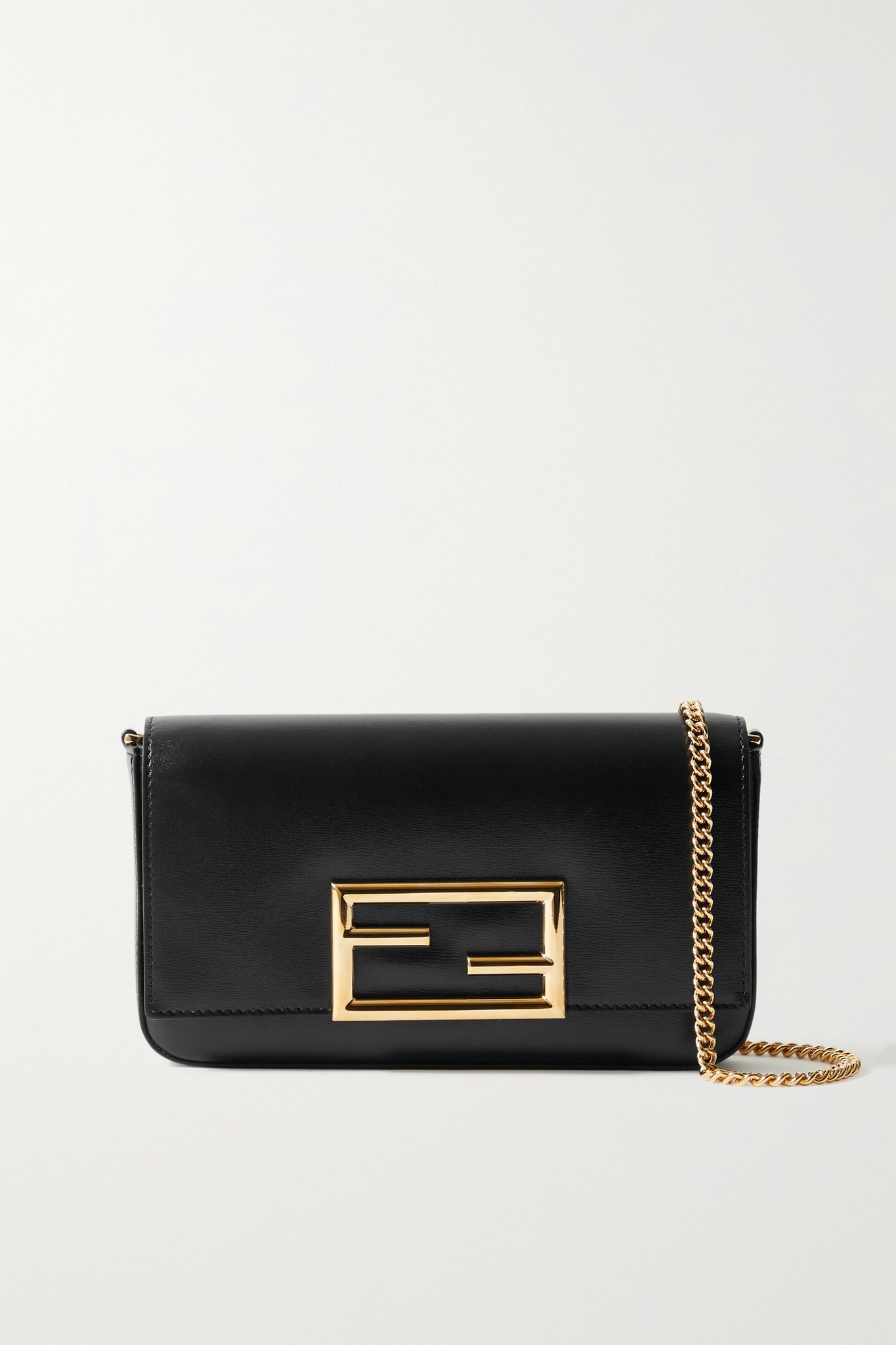 Leather shoulder bag - 1