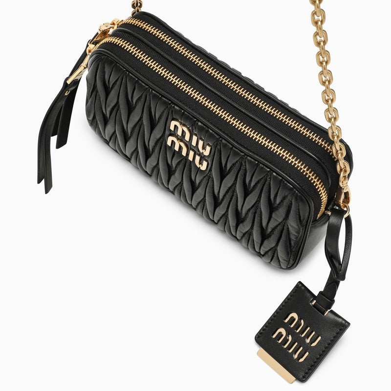 Miu Miu Black Cross-Body Camera Bag Women - 5