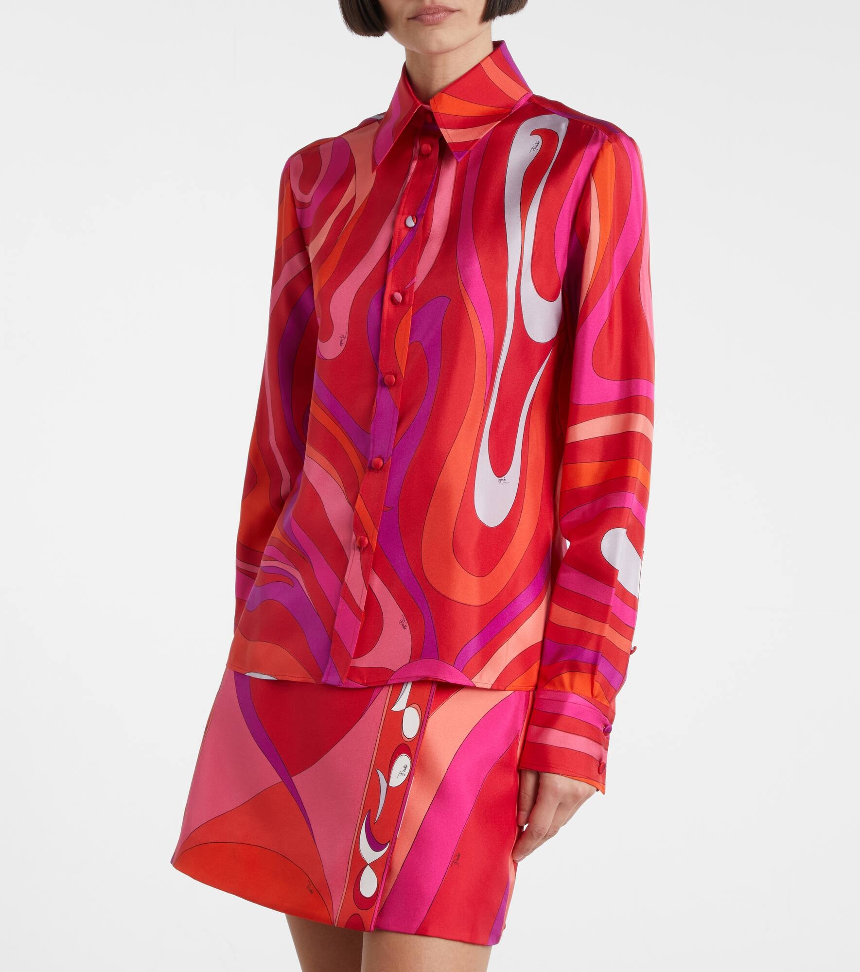 Marmo silk shirt - 6