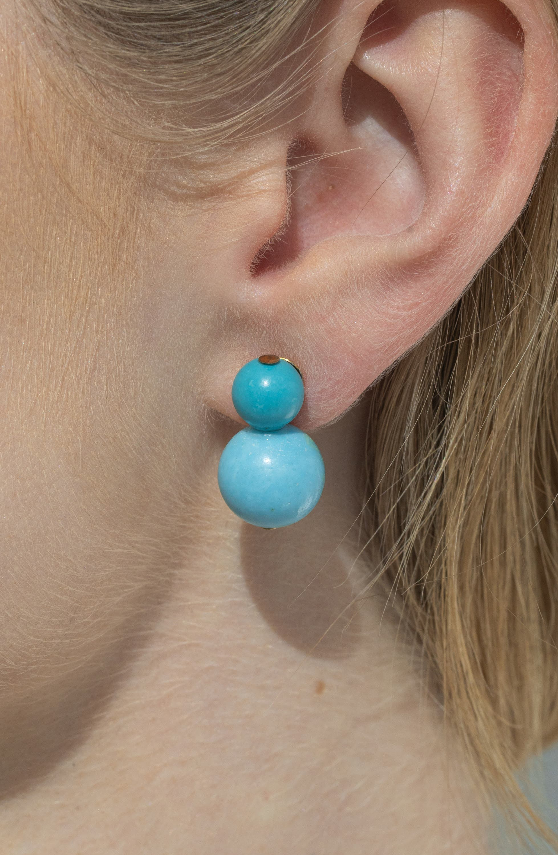 Jennifer Behr Cara Drop Earrings in Turquioise at Nordstrom - 2