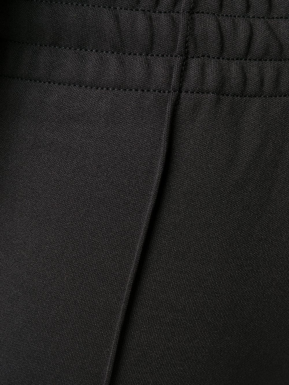 straight leg elasticated trousers - 5