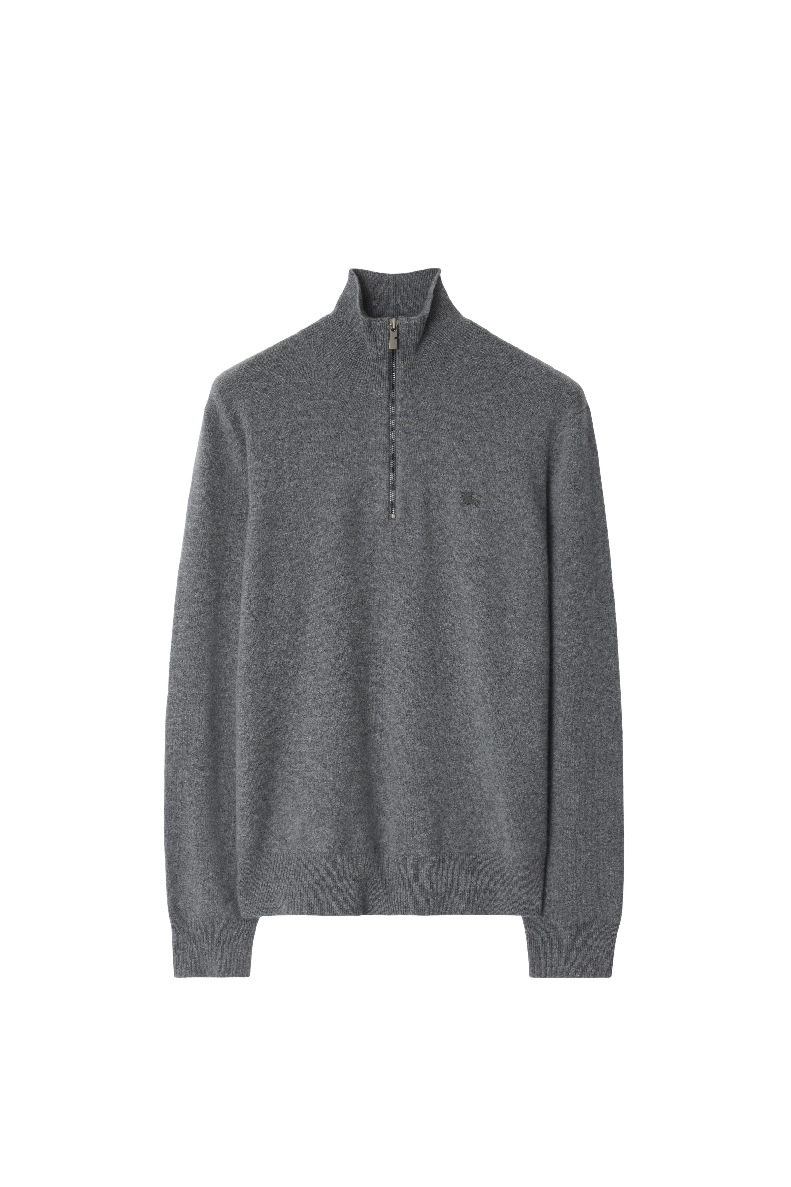 burberry Cashmere Blend Half-zip Sweater in Grey at Nordstrom - 2