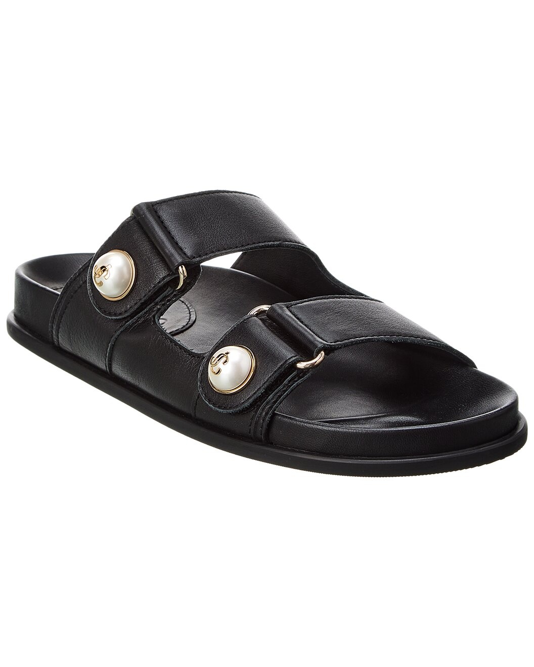 Jimmy Choo Fayence Leather Sandal - 1