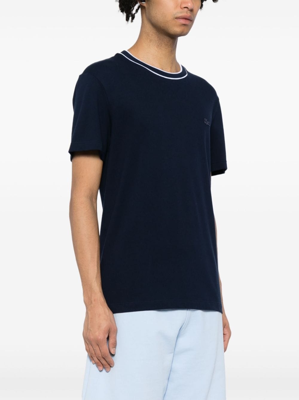 crocodile-appliquÃ© crew-neck T-shirt - 3