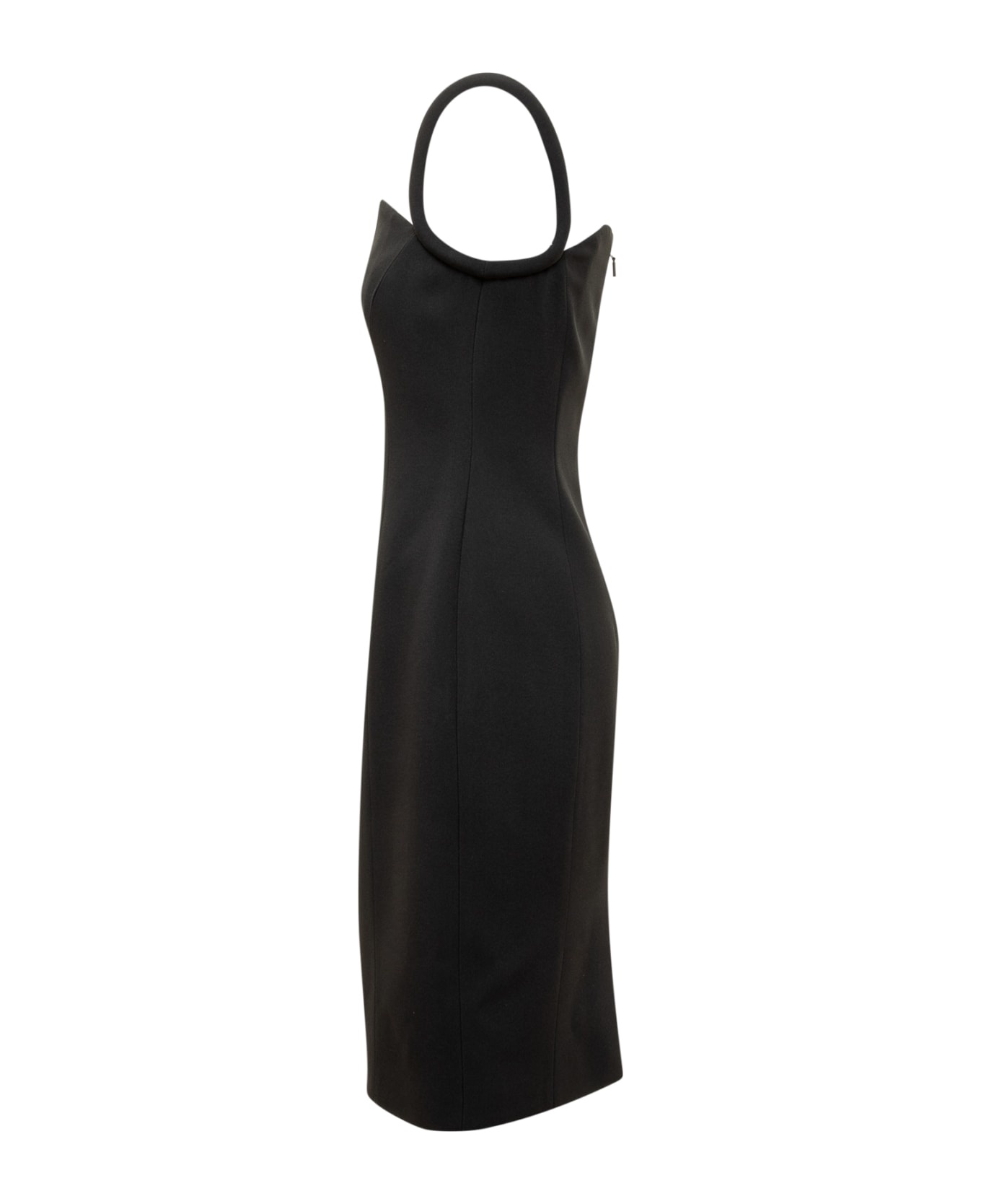 Satin Envers Dress - 3