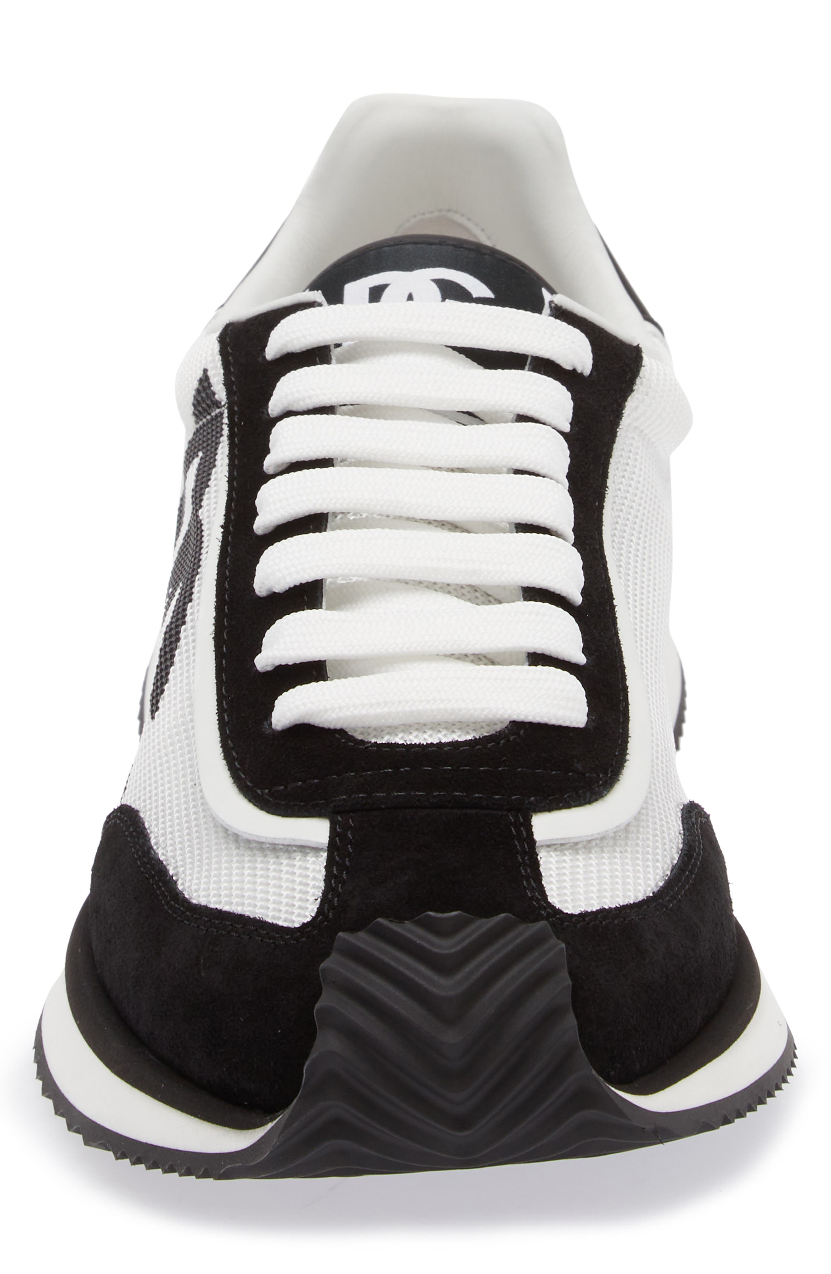 Dolce&Gabbana DG Cushion Sneaker in 8I050 Black/White at Nordstrom - 4