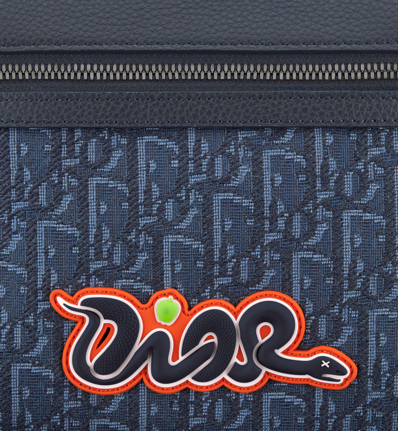 DIOR AND KAWS Rider 2.0 Zipped Backpack 8