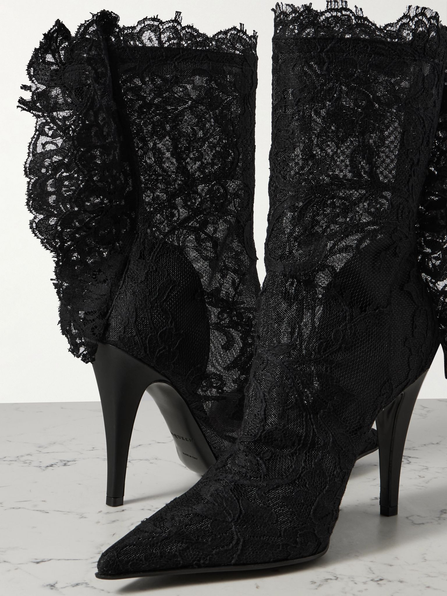 Heron lace boots Black - 4