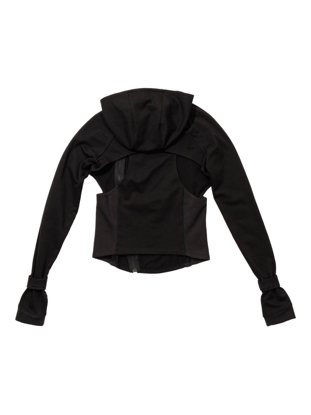 zip-front hooded jacket - 2