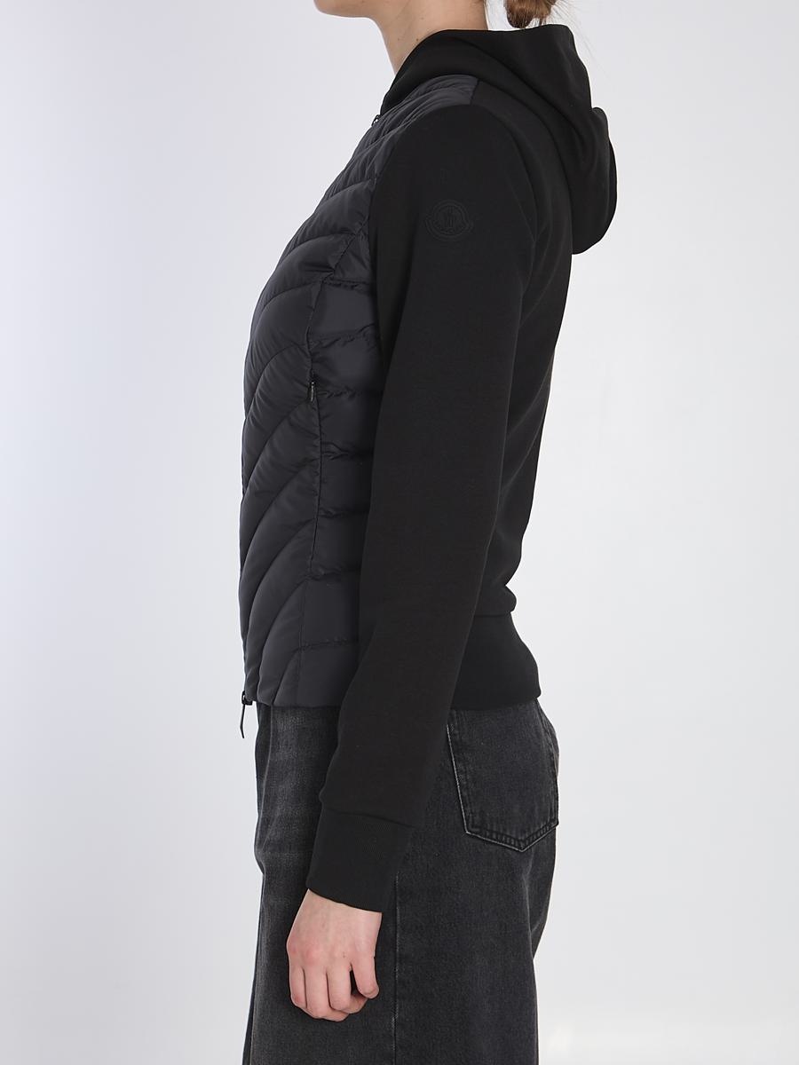 【MONCLER】DIAGONAL-QUILTED SWEATSHIRT●8G00020809KZ999 MONCLER - Diagonal-quilted sweatshirt | Leam Roma - Luxury