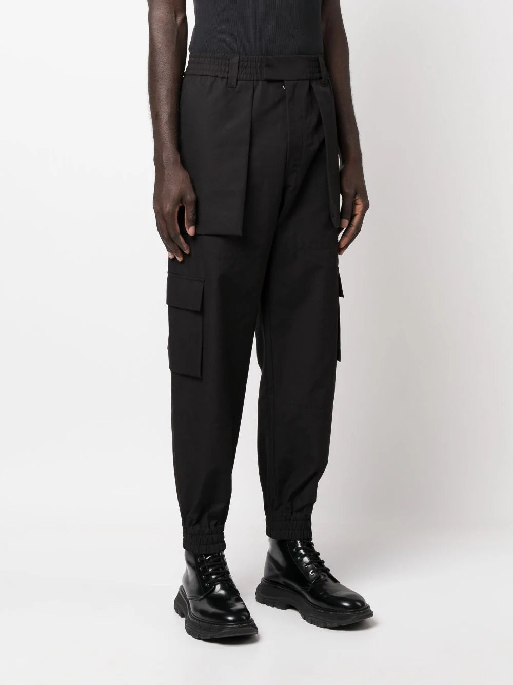 COTTON CARGO TROUSERS - 3