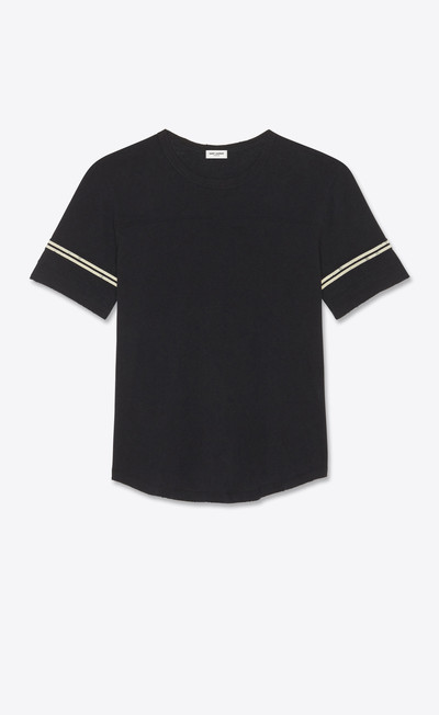 SAINT LAURENT "saint laurent" '50s signature destroyed t-shirt outlook