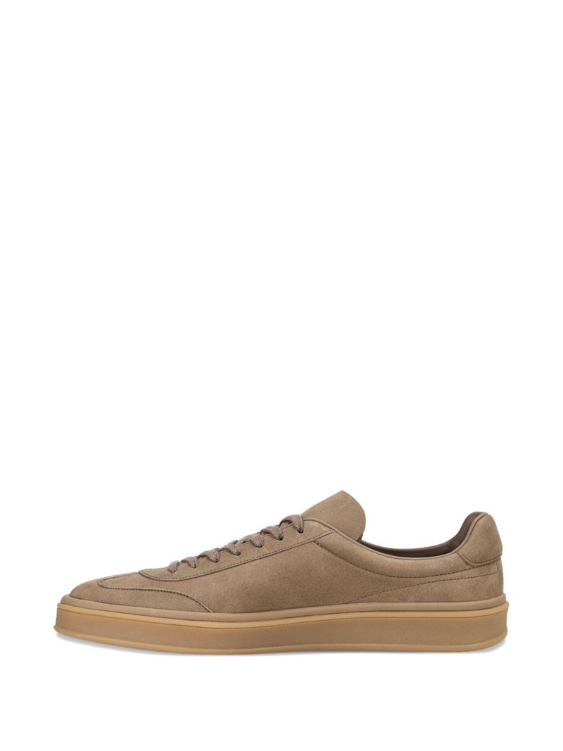 BOSS x Beckham suede low-top sneakers outlook