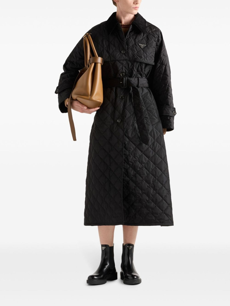 Prada Lightweight Re-Nylon trench coat outlook
