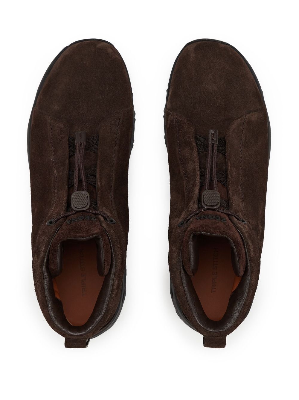 Triple Stitch Vetta suede sneakers - 4