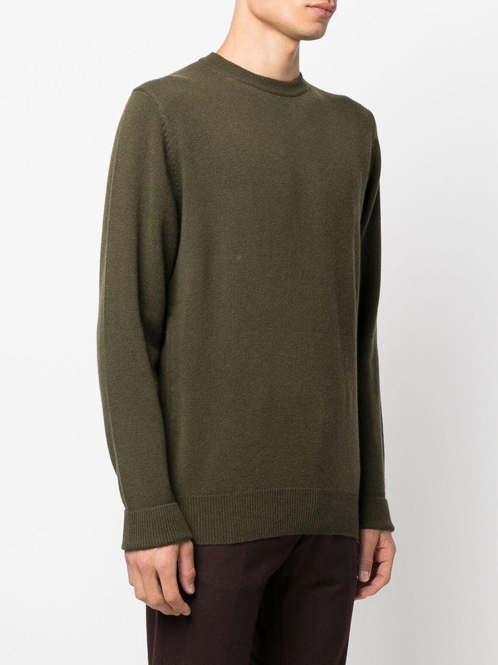 crew neck knitted sweater - 3