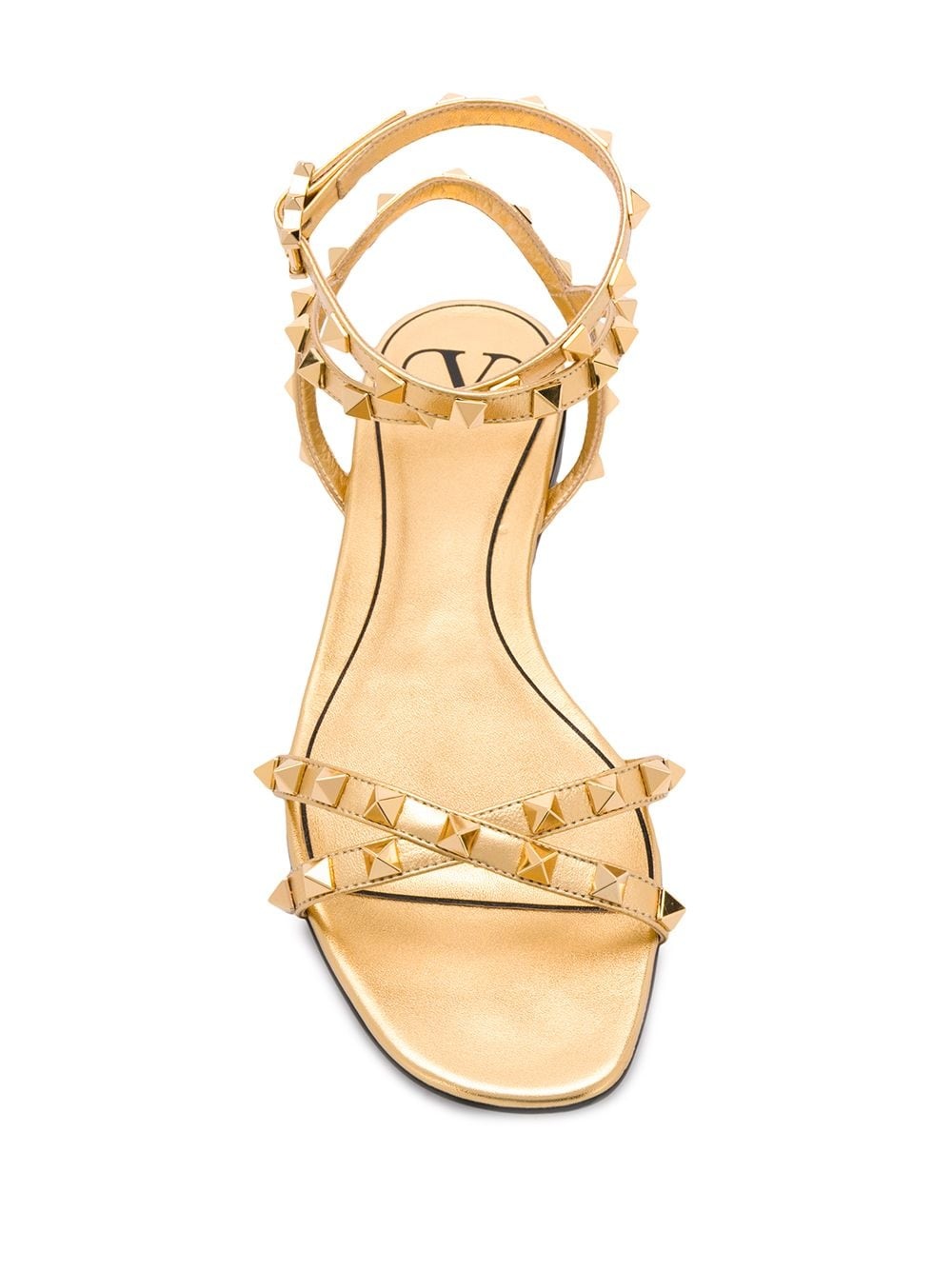 Rockstud flat sandals - 4