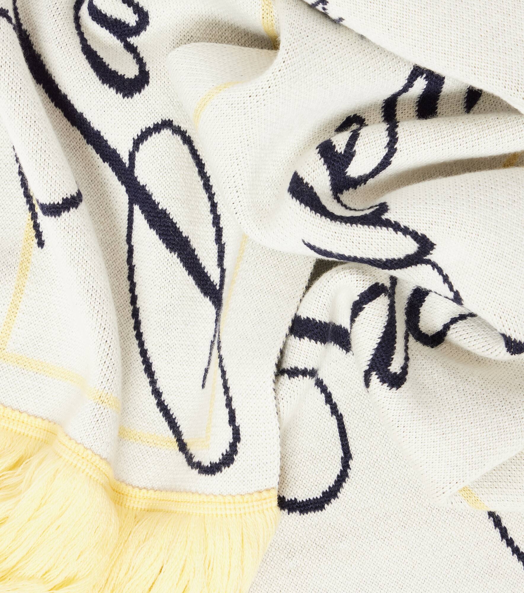 Liga logo wool scarf - 4