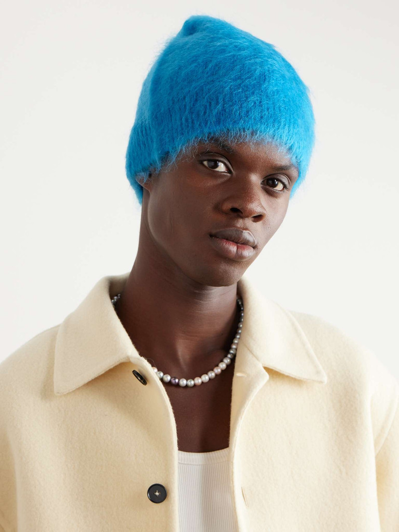 Jil Sander Brushed Mohair-Blend Beanie outlook