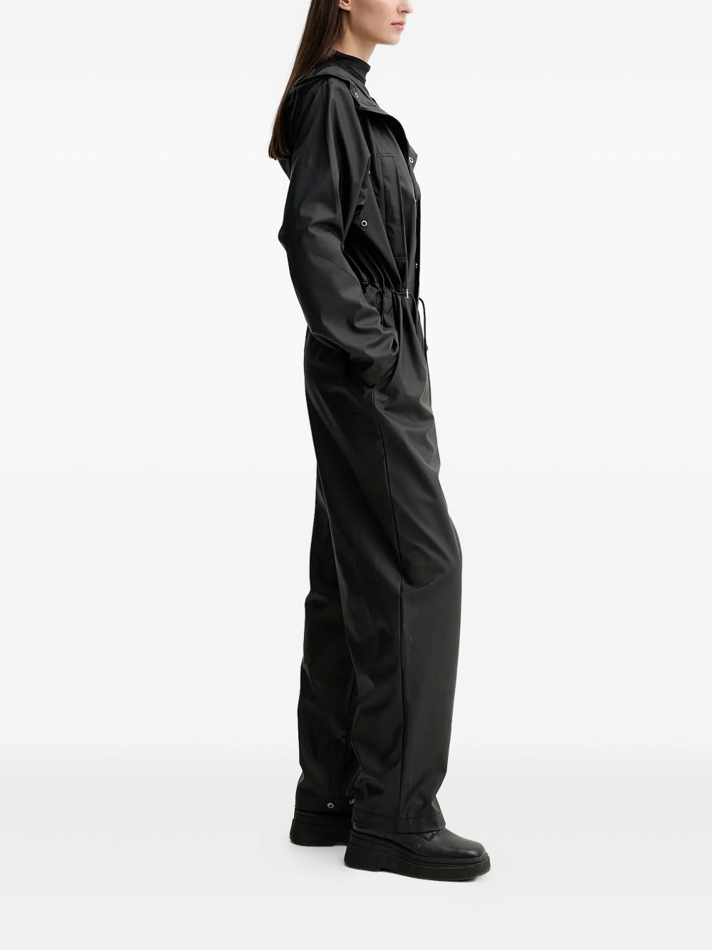 hooded waterproof jumpsuit - 3