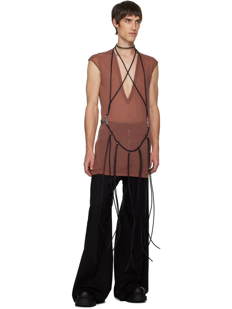 Rick Owens Black Concordians Tailored Wide Bela Trousers outlook