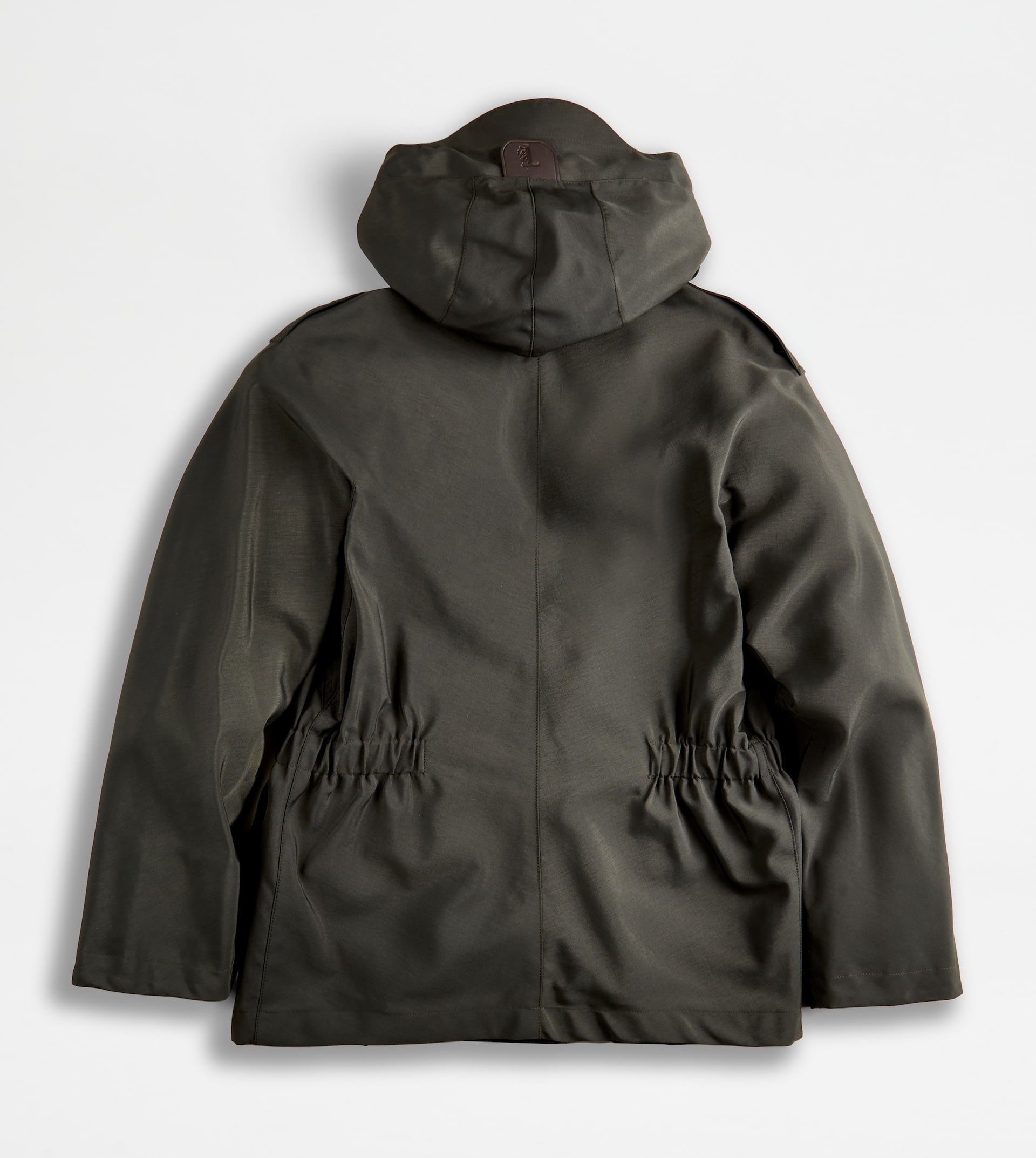 HOODED CABAN - GREEN - 8