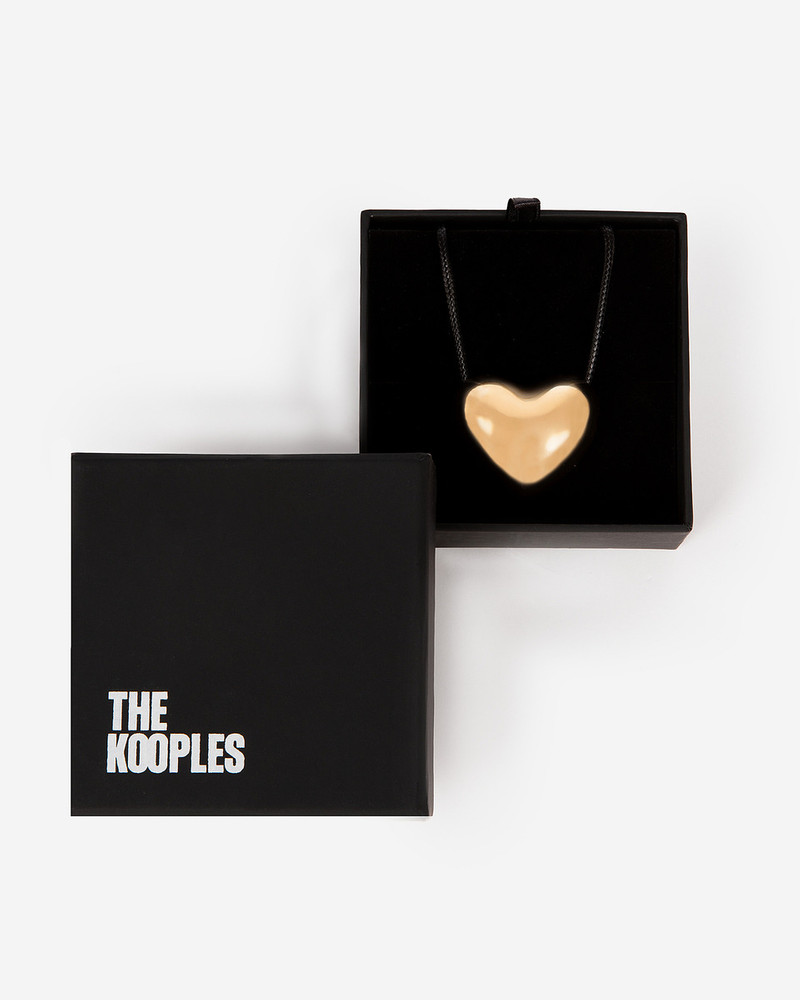 GOLDEN HEART PENDANT NECKLACE 5