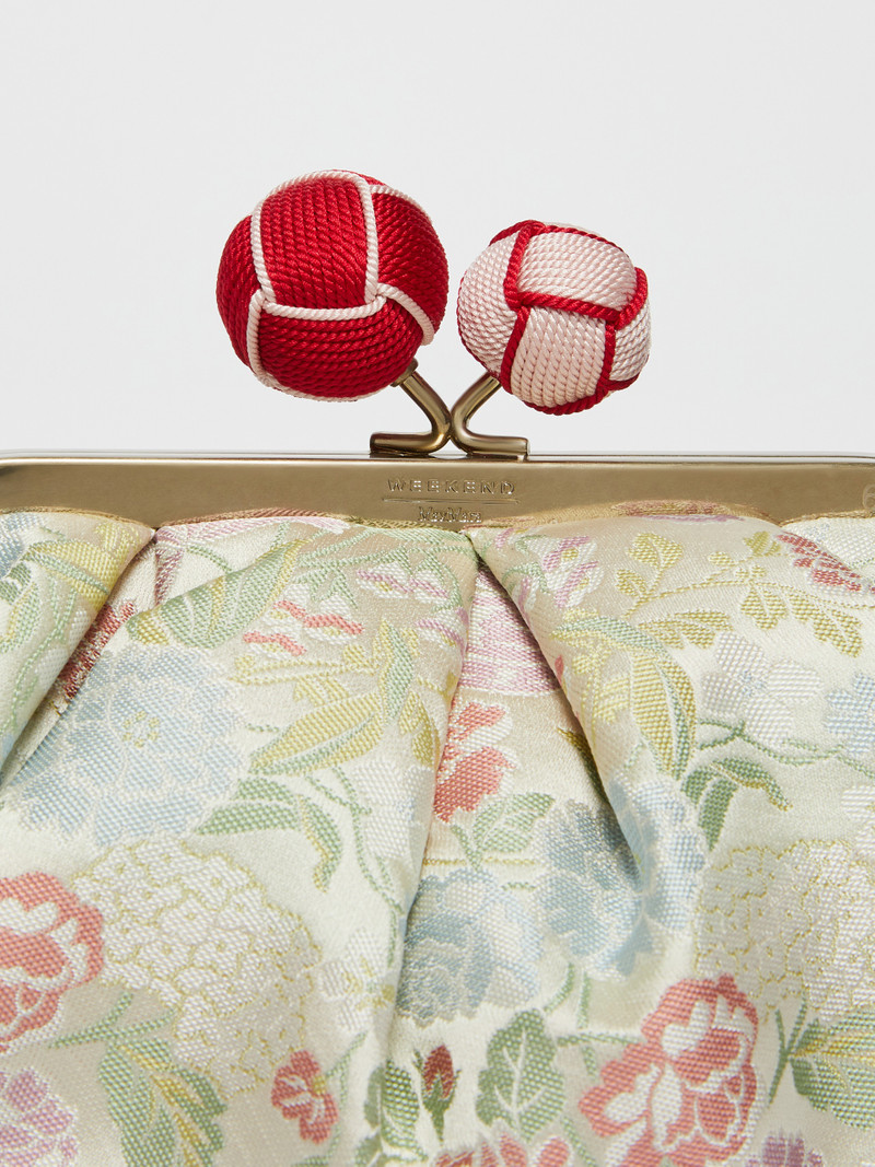 JPNTREASURESS2 Small jacquard silk Pasticcino Bag 5