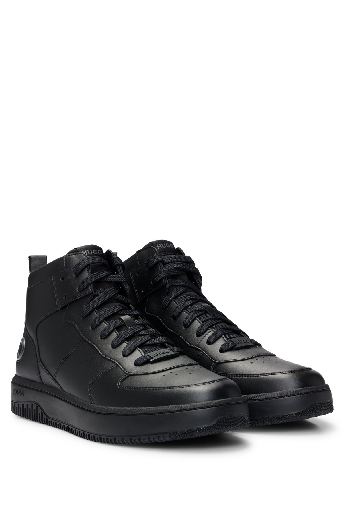 HIGH-TOP TRAINERS WITH BUBBLE BRANDING - 2