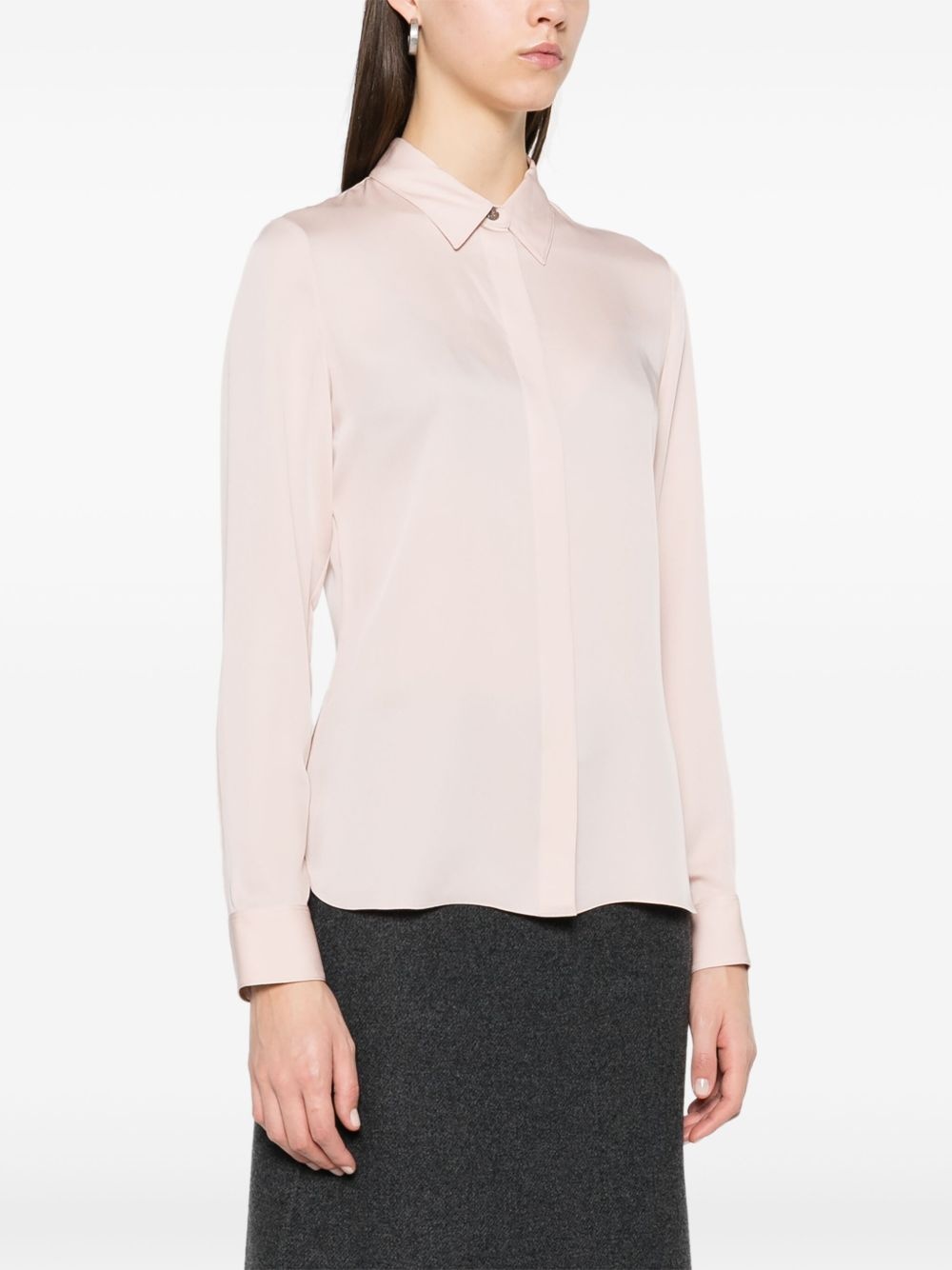 silk blouse - 3