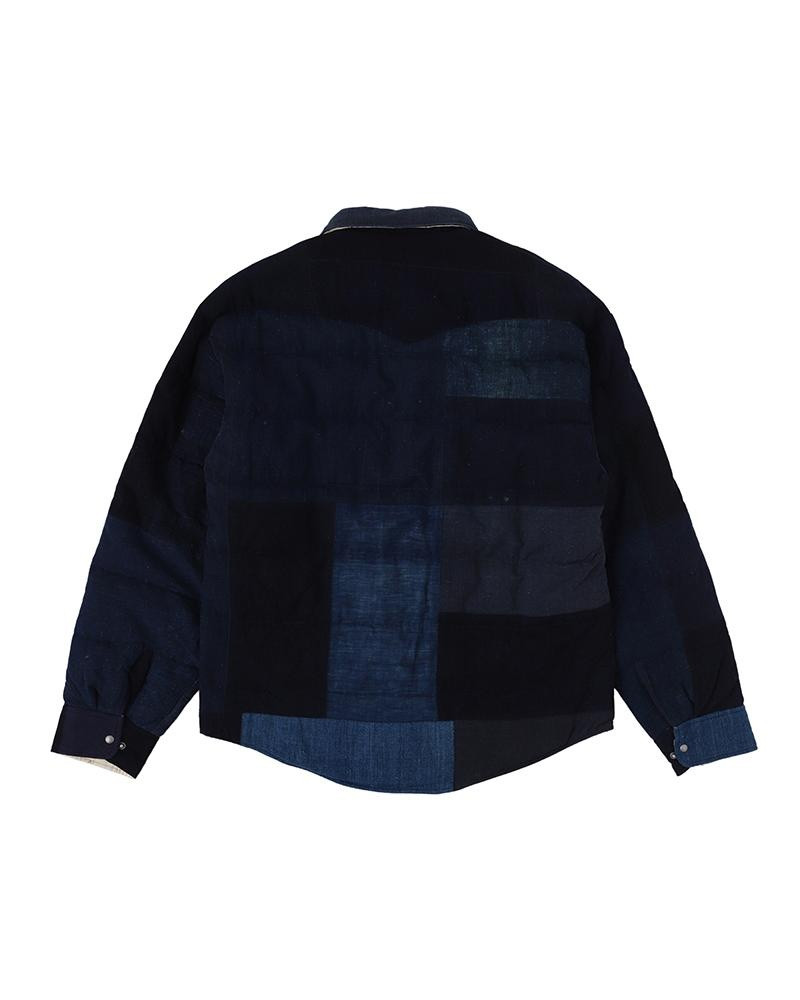 visvim KERCHIEF DOWN JKT KOFU INDIGO outlook