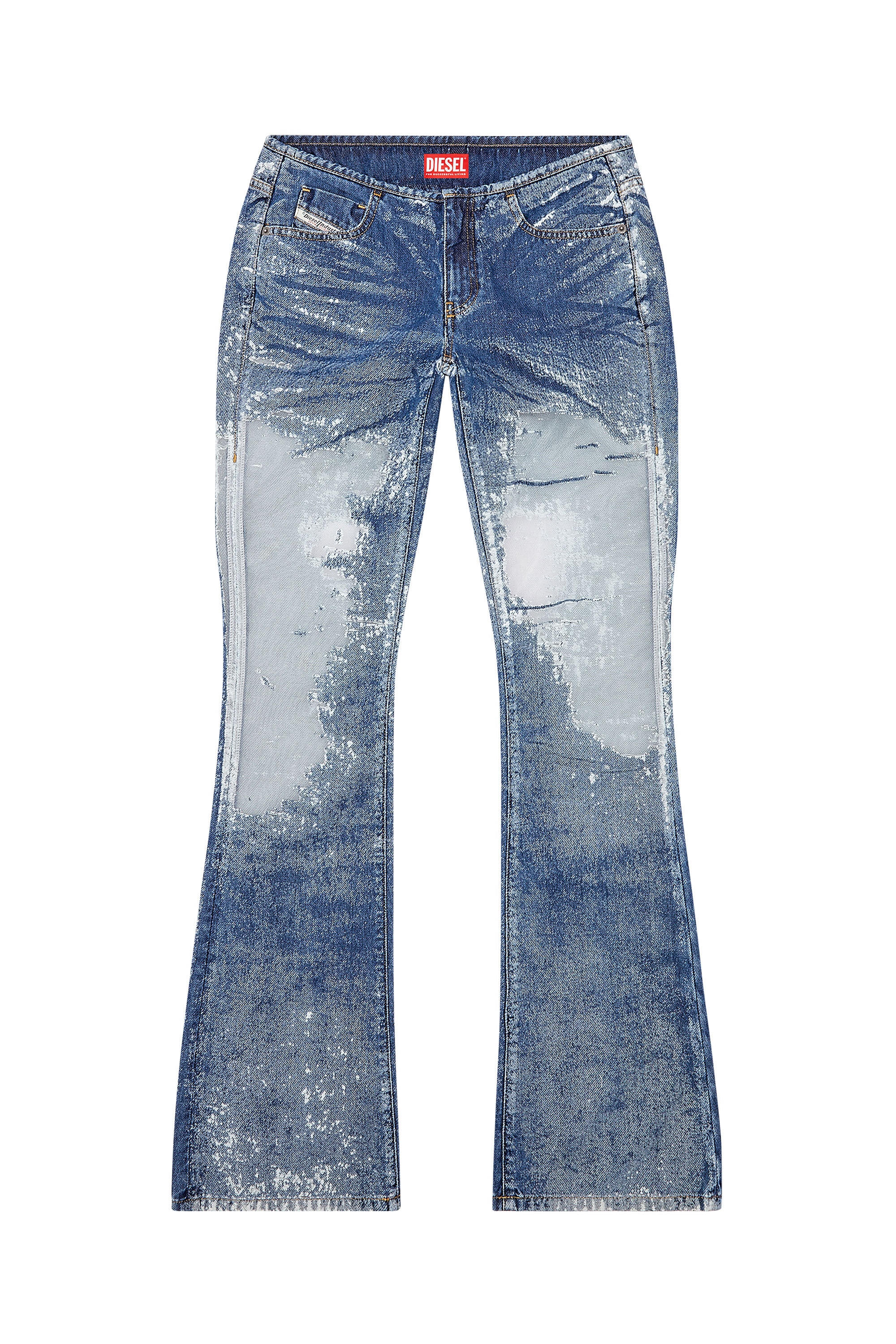 BOOTCUT AND FLARE JEANS D-SHARK 068JH - 1