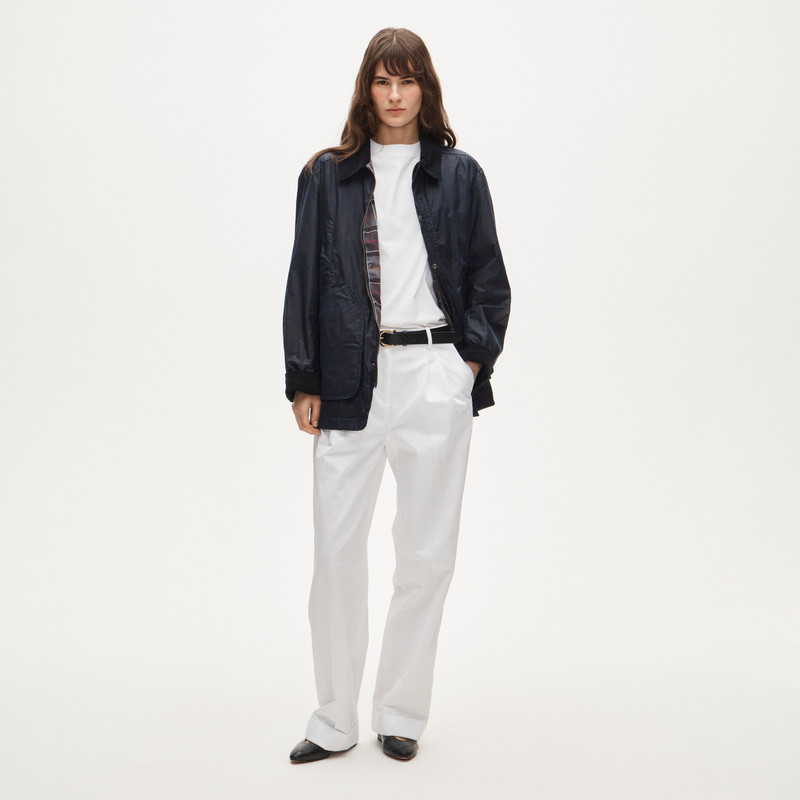 Barbour® X J.Crew Barn Jacket™ in waxed cotton 10