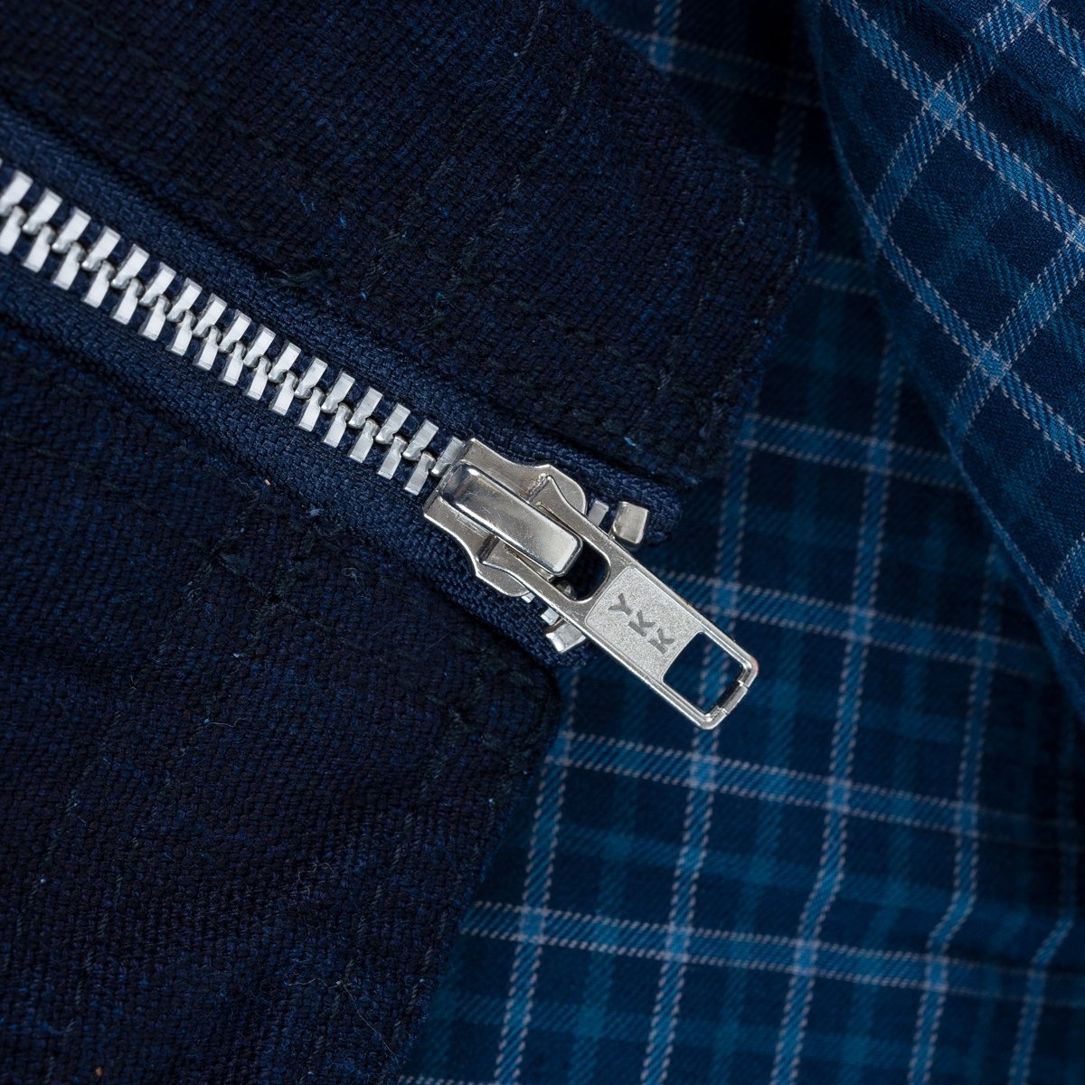 IHJ-135-IND 13oz Oxford Cloth Riders Jacket - Indigo - 19
