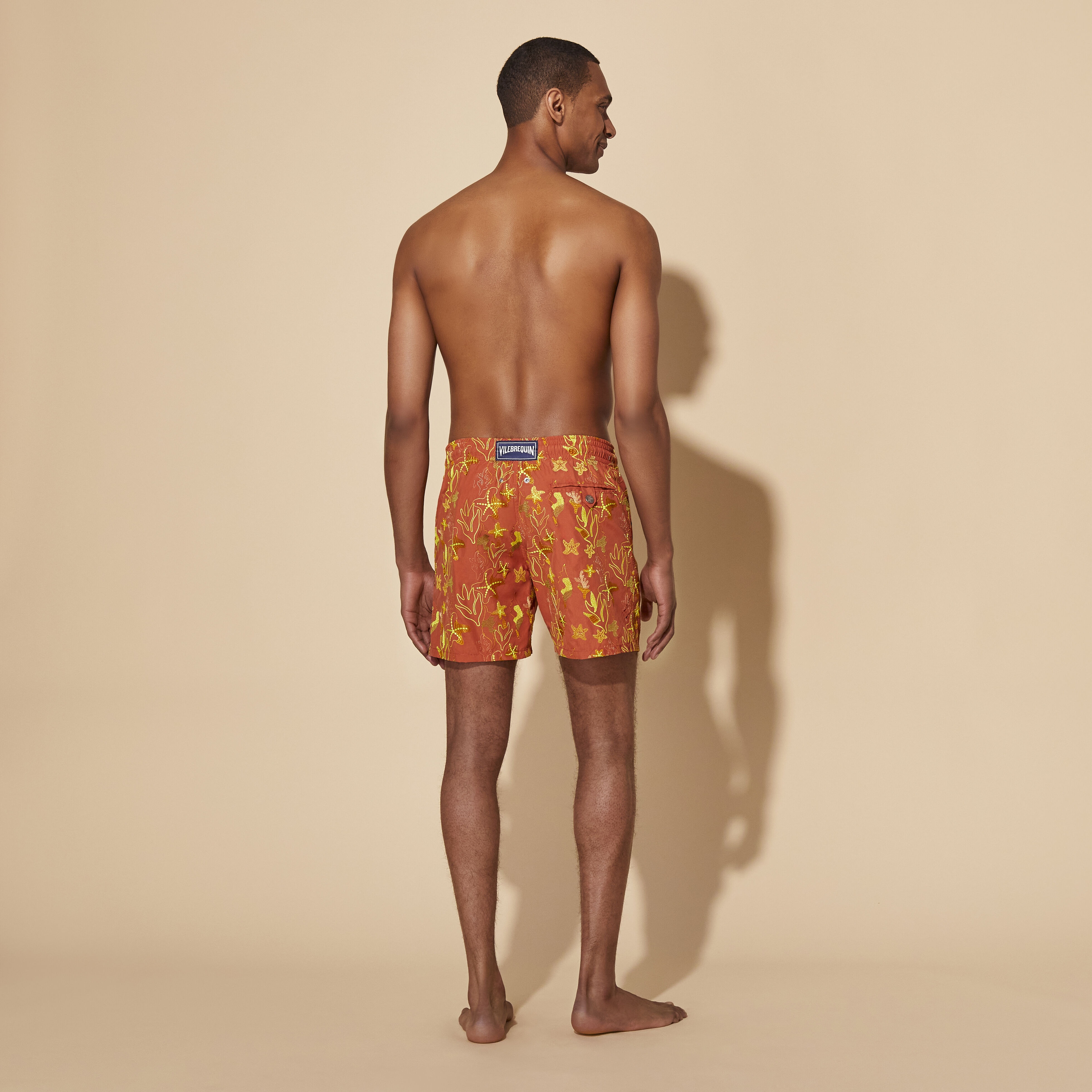 Men Swim Trunks Embroidered Camo Seaweed - Limited Edition - 4