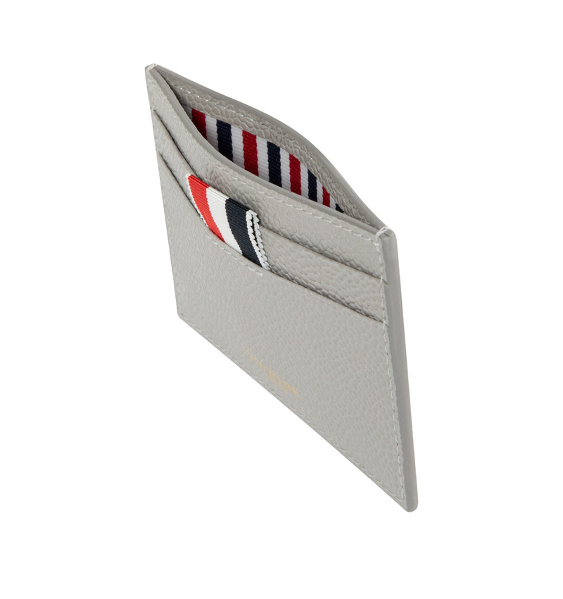 Thom Browne PEBBLE GRAIN DOUBLE SIDED CARD HOLDER outlook