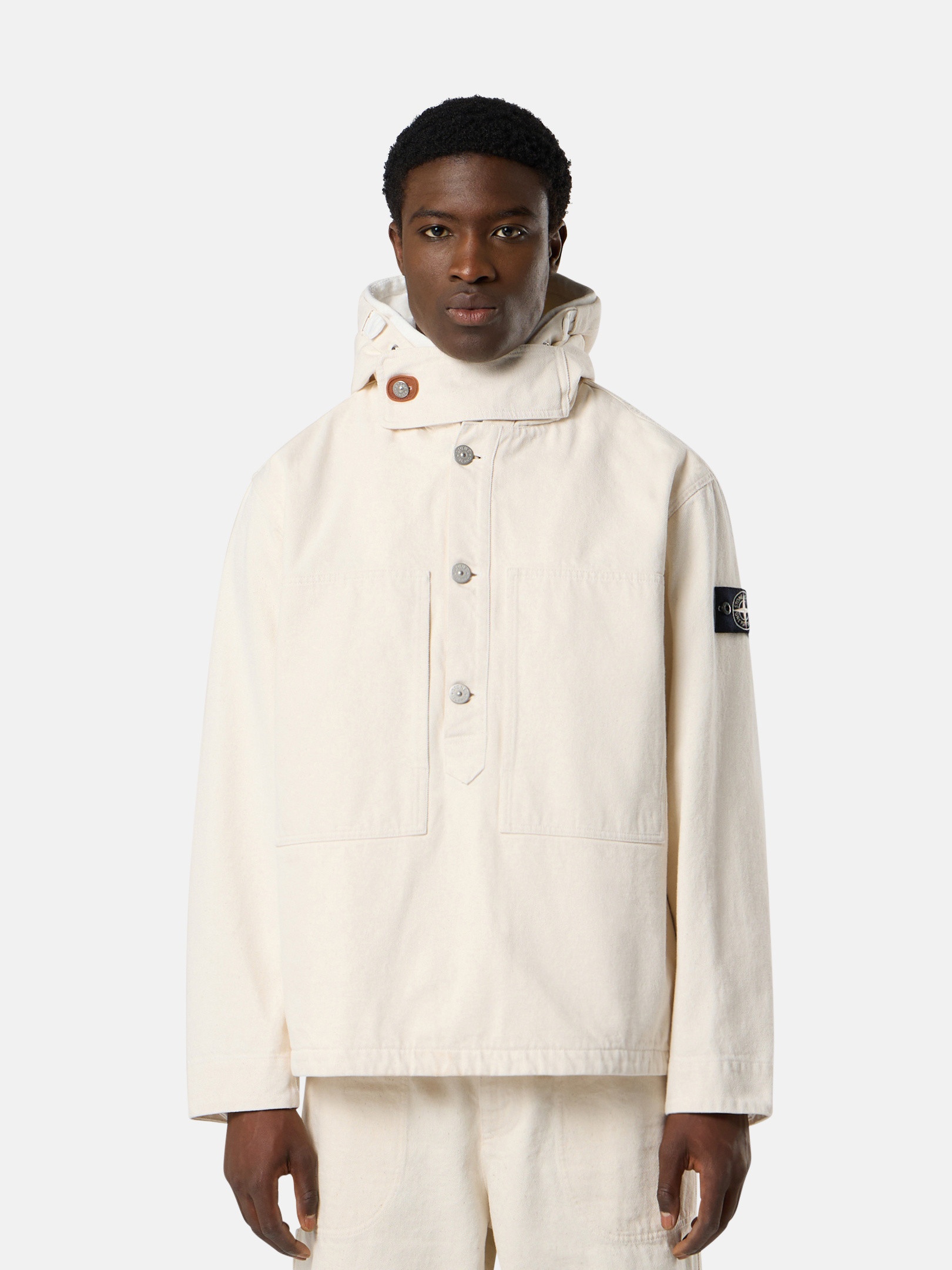Q100001 NATURAL COTTON GABARDINE_STONE ISLAND RAW BEAUTY - 2