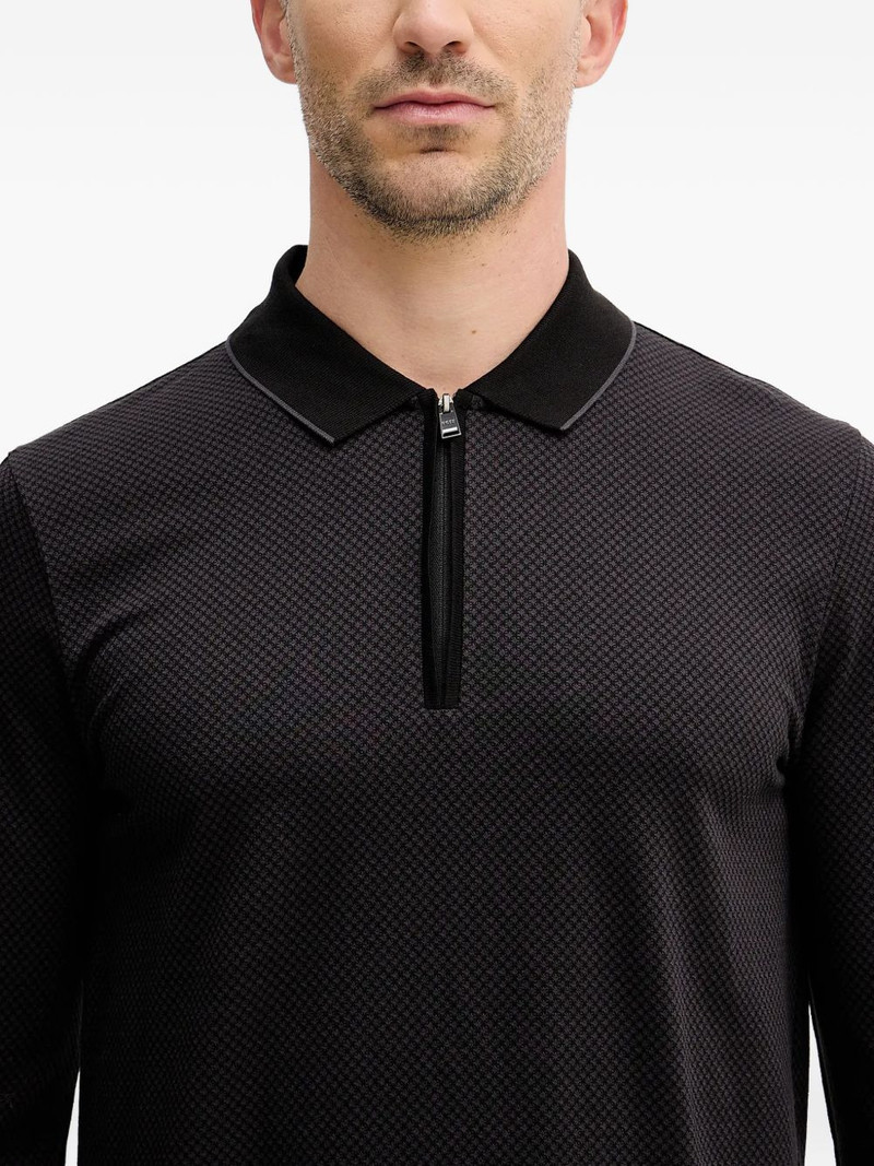 zipped polo shirt 4