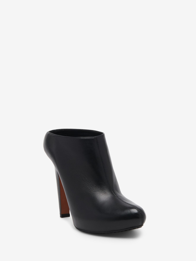 Women's The Edge Platform Mule in Black 4