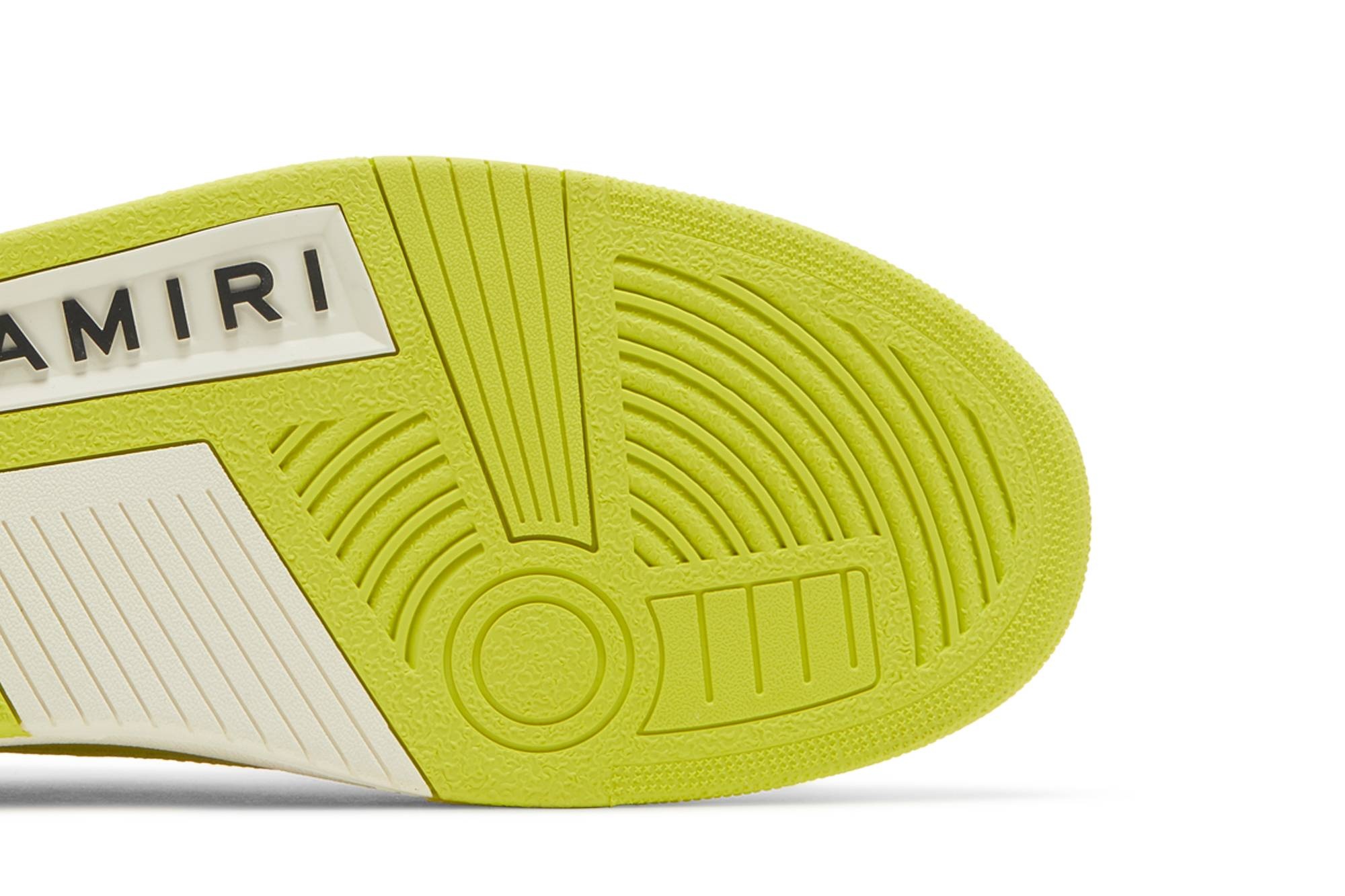 Amiri Skel Top Low 'White Lime' - 5