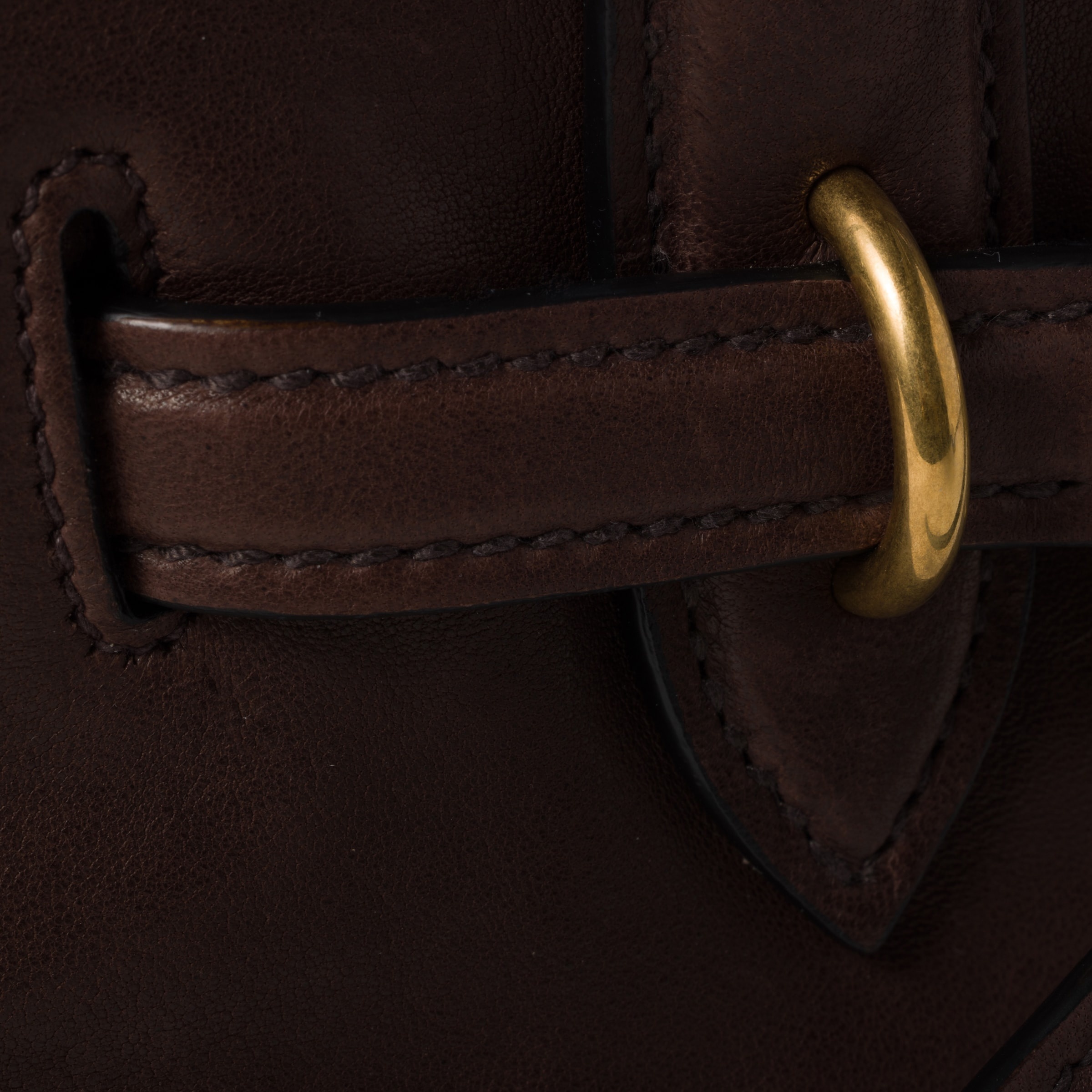 Aventure nappa leather top-handle bag - 7