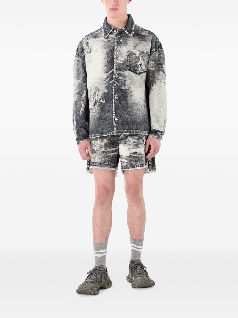 CAMPERLAB distressed denim shirt outlook