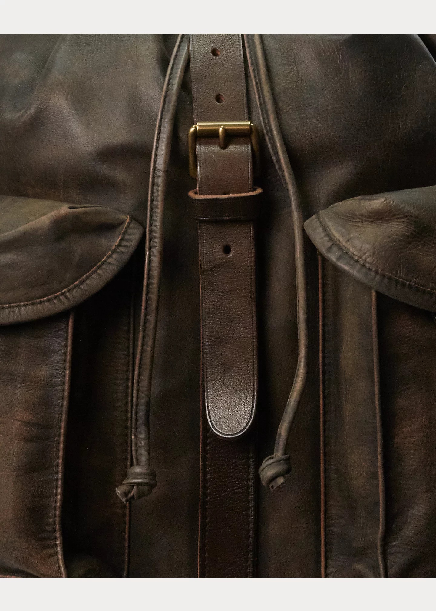 RRL by Ralph Lauren Leather Rucksack | REVERSIBLE