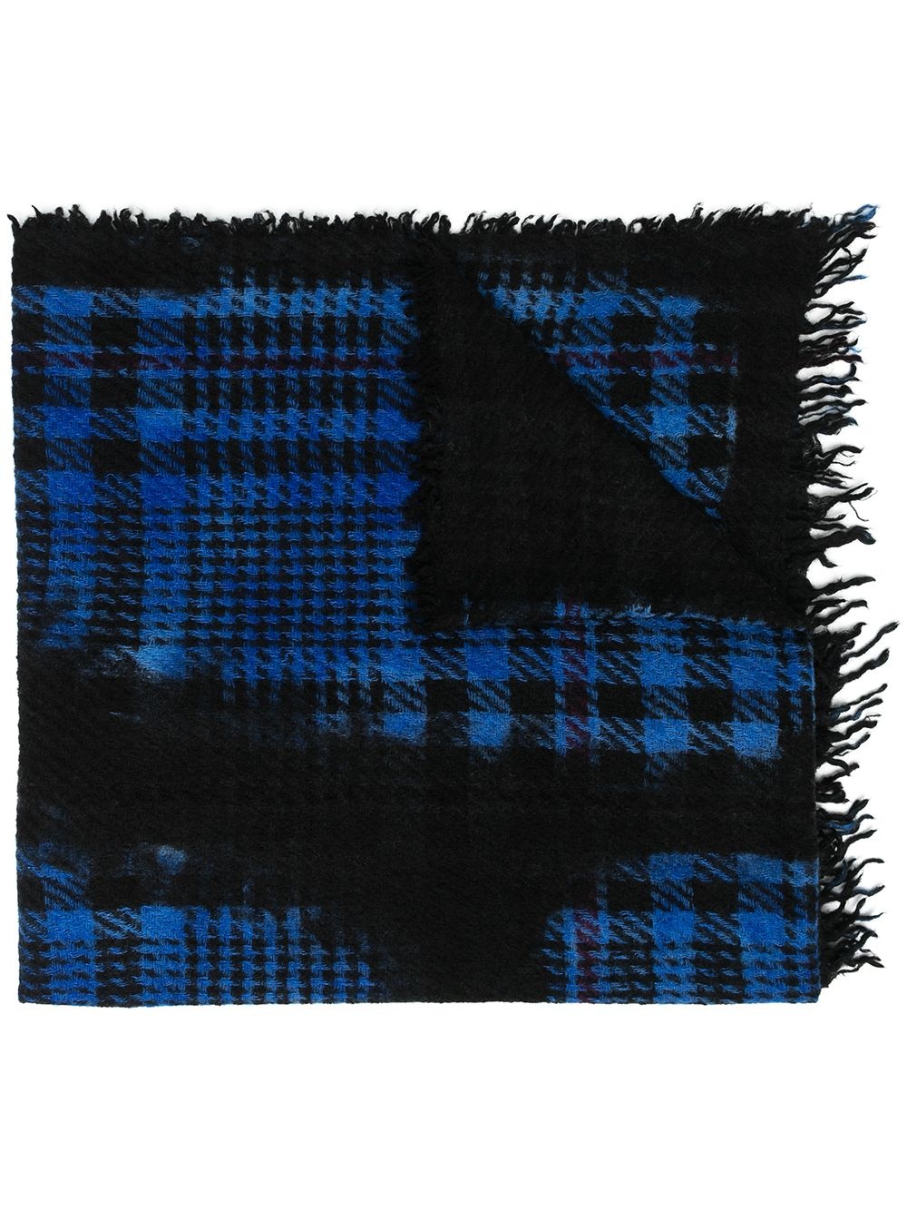 Massy plaid print scarf - 1