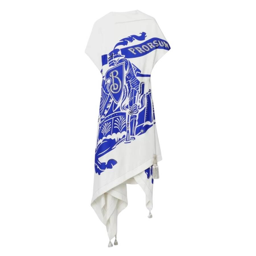 Burberry EKD Print Viscose Flag Dress - 2