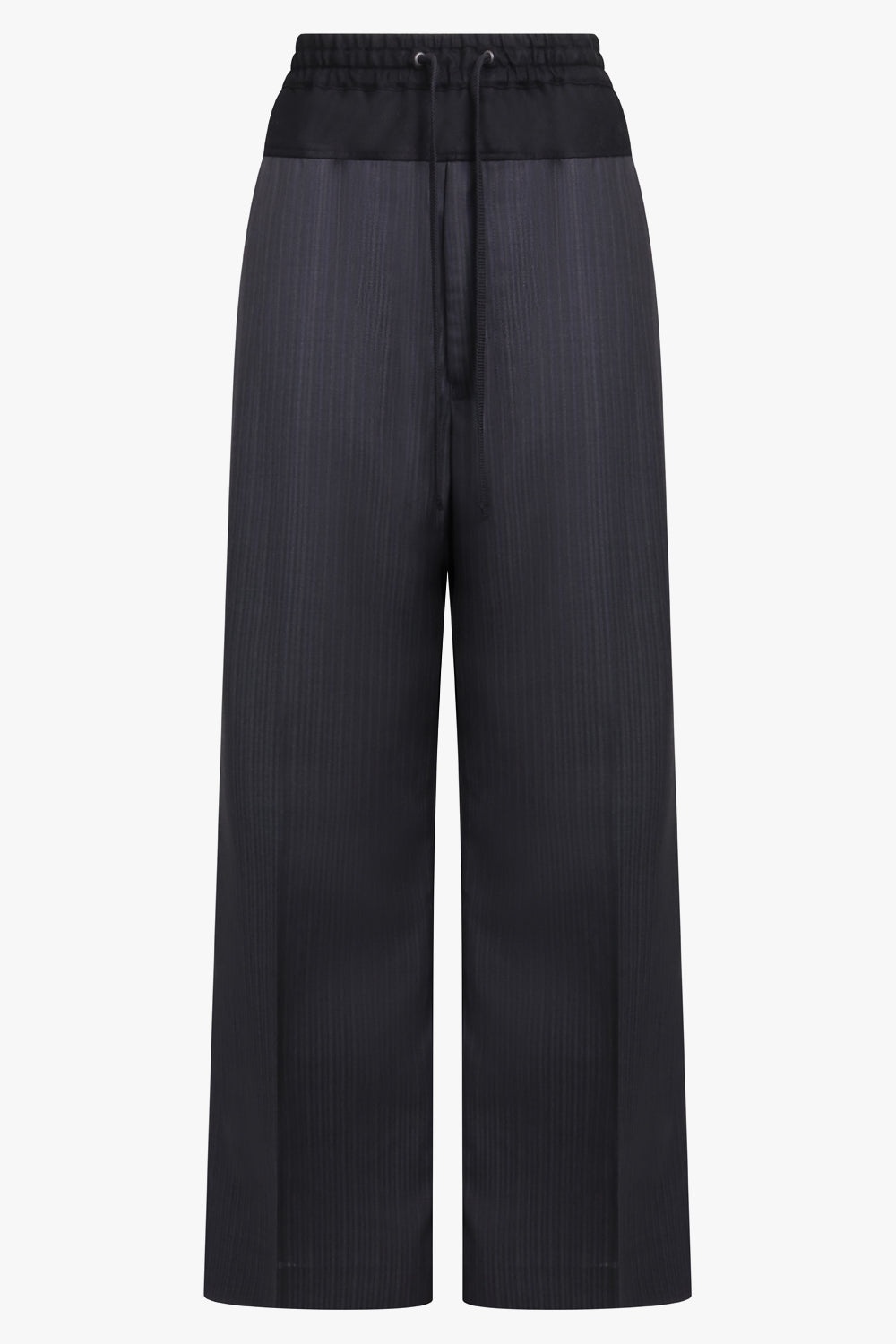 CONTRAST TRACK X SUIT PANT | BLACK/GREY - 1