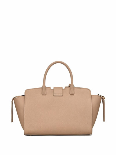 SAINT LAURENT Downtown Baby leather tote bag outlook