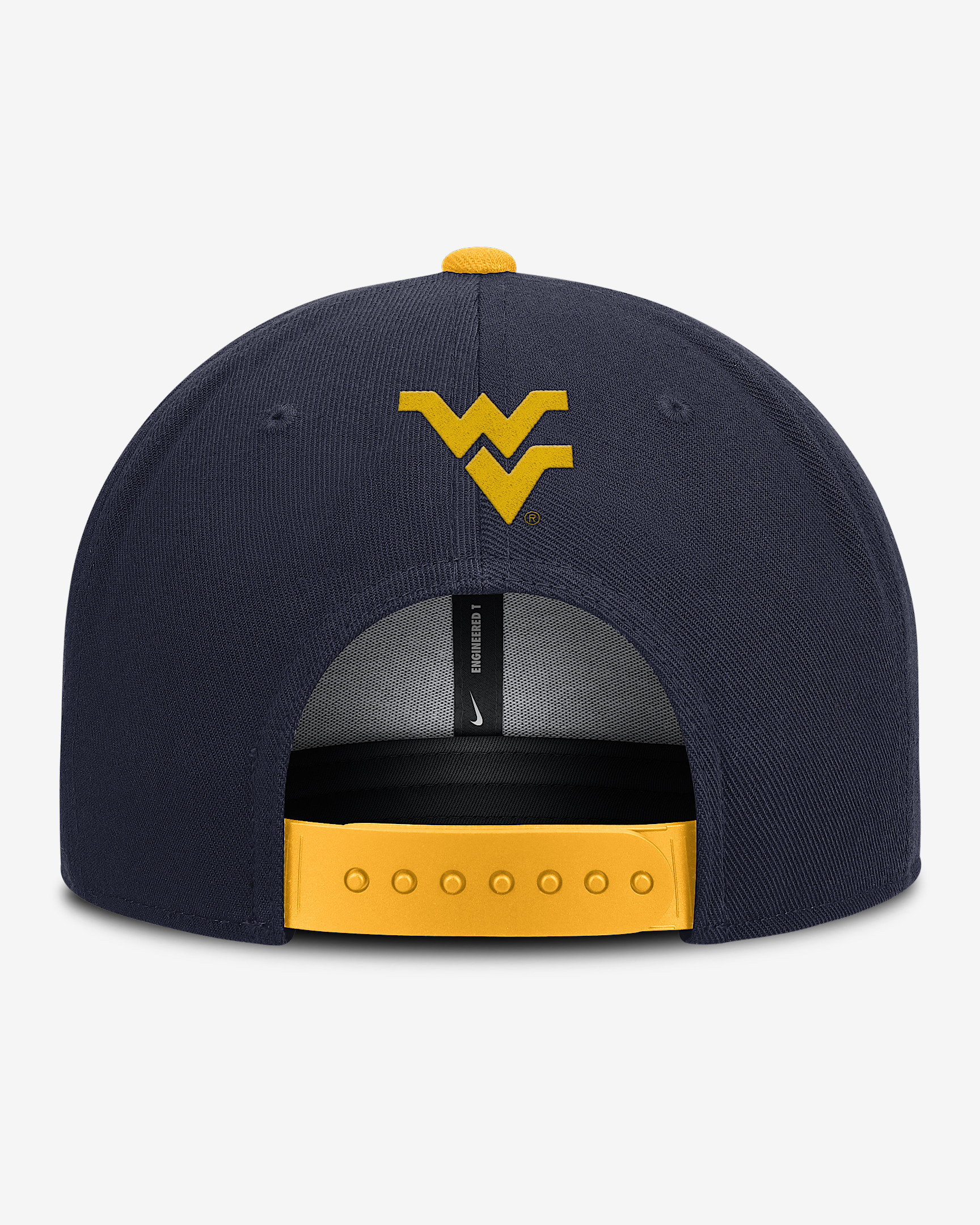 West Virginia On-Field Pro Men's Nike Dri-FIT College Adjustable Hat - 2