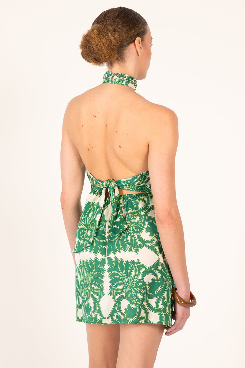 Mini Dress Manon - Green Mantra 6