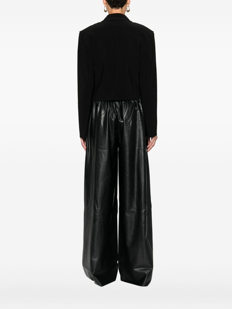 NORMA KAMALI Single-breasted cropped jacket outlook